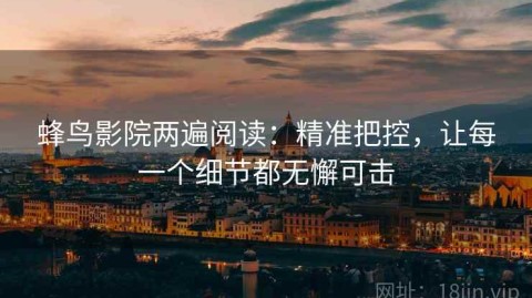 蜂鸟影院两遍阅读：精准把控，让每一个细节都无懈可击