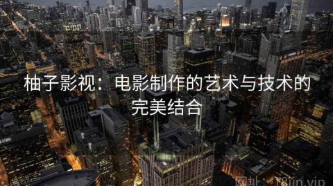 柚子影视：电影制作的艺术与技术的完美结合