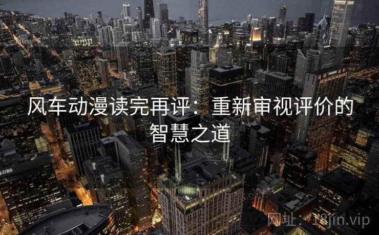 风车动漫读完再评：重新审视评价的智慧之道